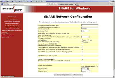 Windows Agent config